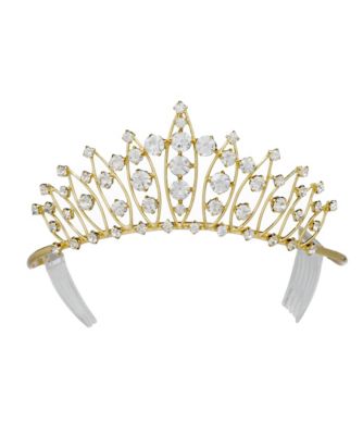 gold sparkle tiara