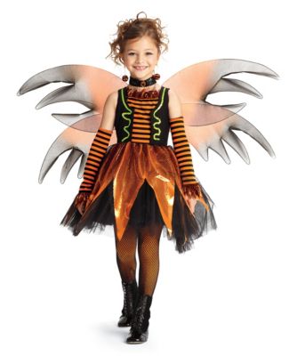 Halloween Fairy Costume For Girls Orange, 4 Chasing Fireflies