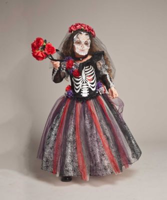 Day Of The Dead Catrina Costume for Girls - chasing fireflies