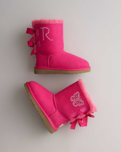 Kids Personalized Bailey Bow UGG® Boots