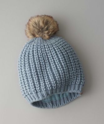 Pompom Knit Beanie